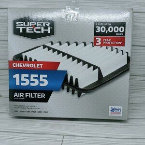 Super Tech  Air Filter Replacement Filter Chevrolet #1555